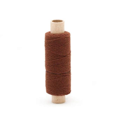 Rubber Thread for Hair Extension Chestnut Brown 60cm