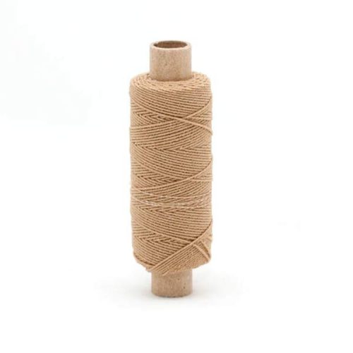 Rubber Thread for Hair Extension Light Brown 60cm