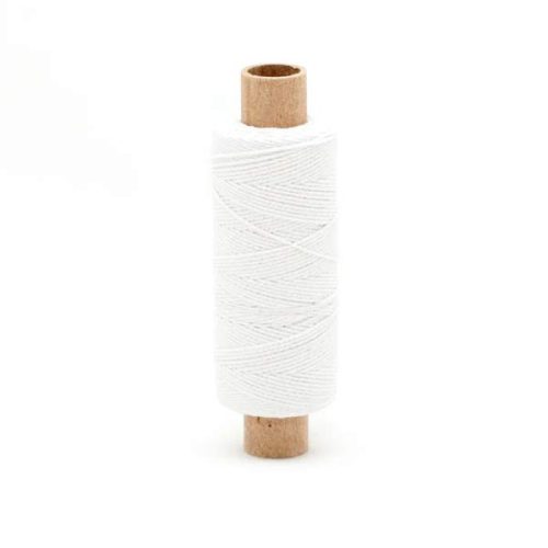 Rubber Thread for Hair Extension White 60cm