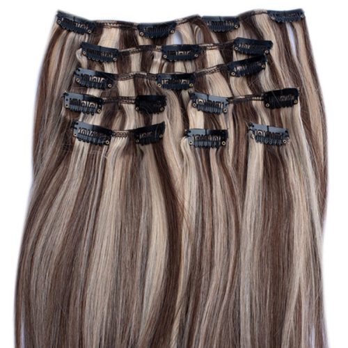 Clip in hair top extensions colour 6